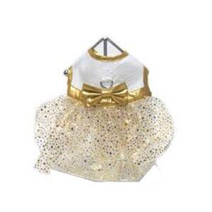 Mia Michelle Couture Fairy / Angel Dog Harness Dress Size Medium